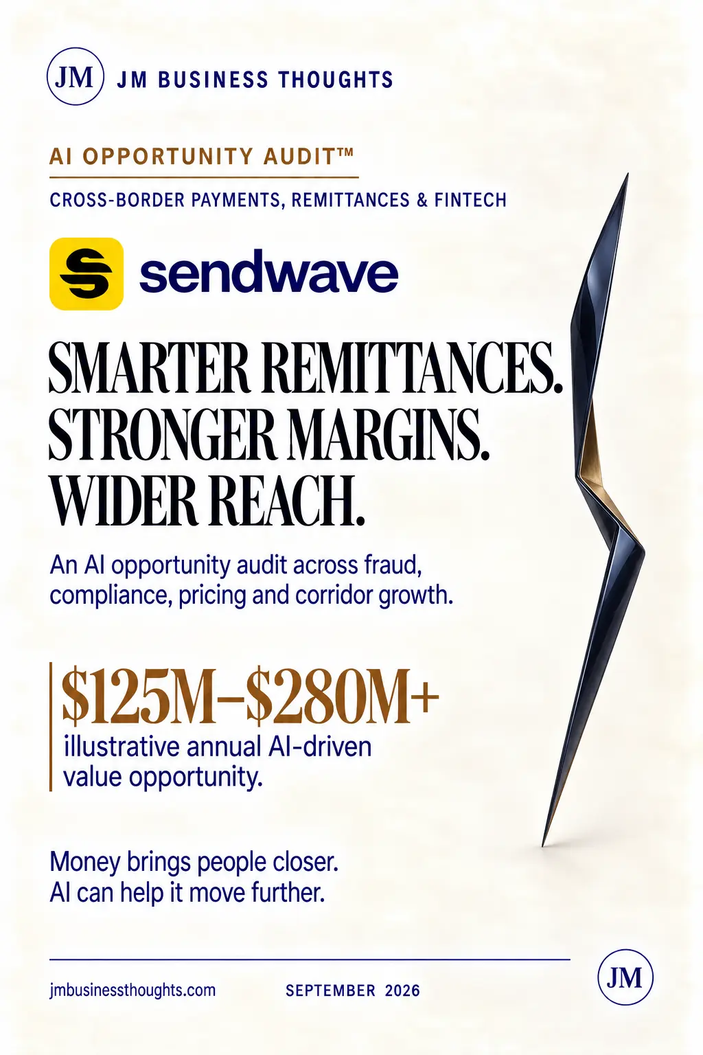 Sendwave — Money That Moves With Intelligence. — audit cover