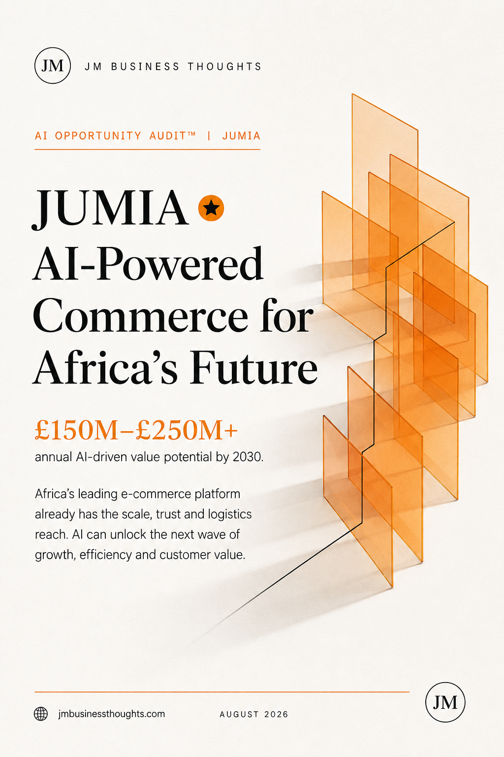 Jumia: AI-Powered Commerce for Africa’s Future. — audit cover