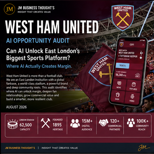 West Ham United: Can AI Unlock East London's Biggest Sports Platform? — audit cover